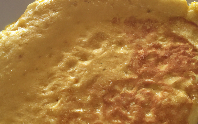 Fine omelette au fromage