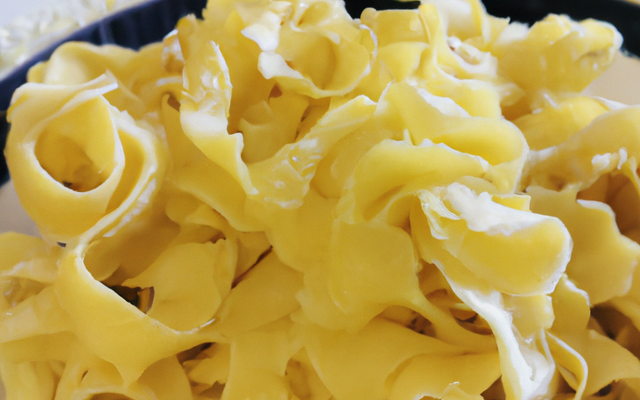 Tagliatelles sucré salé