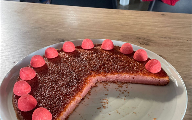 Gâteau simple au fraises tagada