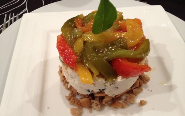 Cheesecake aux poivrons