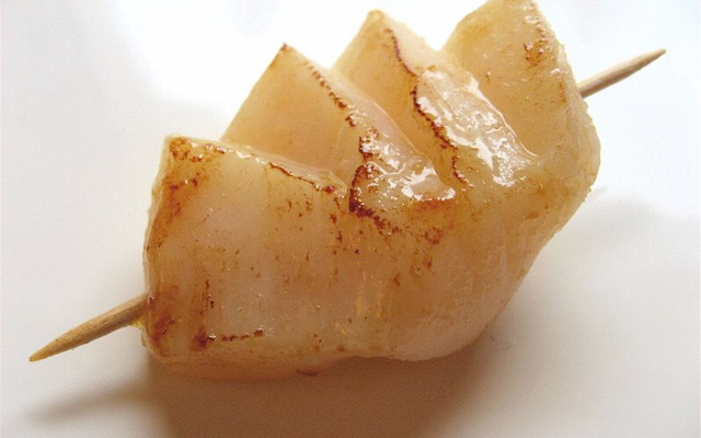 Risotto aux poireaux et ses noix de saint-jacques