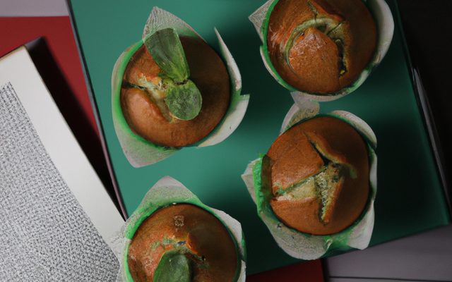 Muffins menthe miel