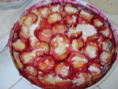 Clafoutis aux prunes facile