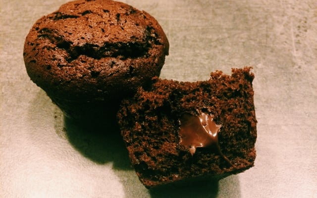Muffin cœur choco