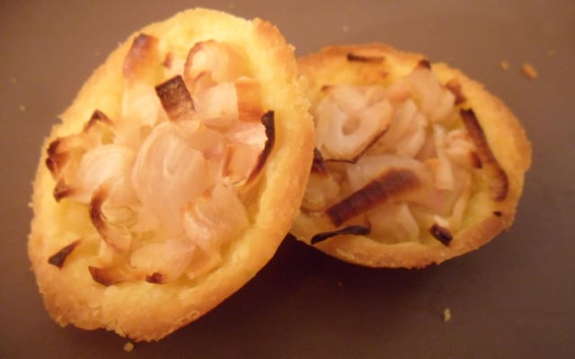 Tartelette Raifort échalotes