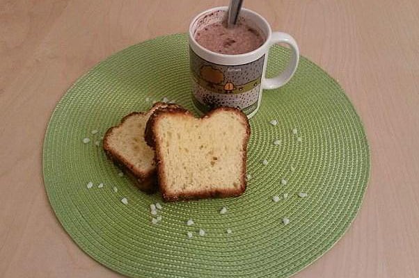 Brioche au sucre parfumée à la fleur d'oranger