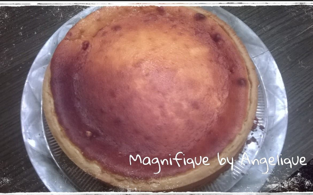 Tarte au fromage blanc et vanille
