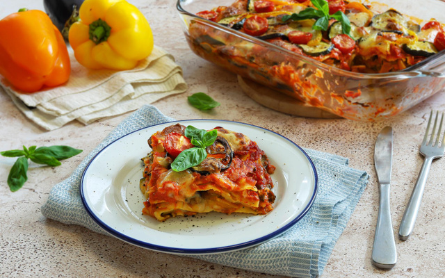 Lasagnes végétariennes aux légumes simples et rapides