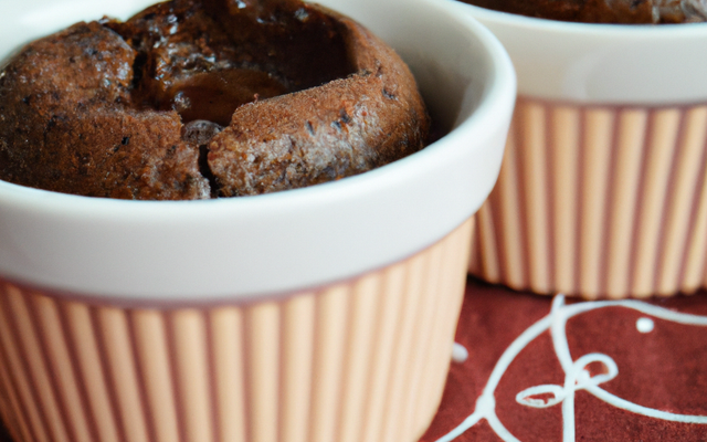 Ramequins fondant au chocolat classique