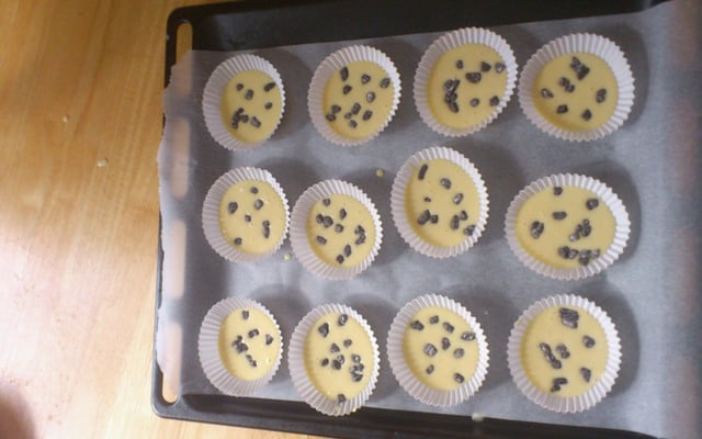 Muffins aux pépites de chocolat