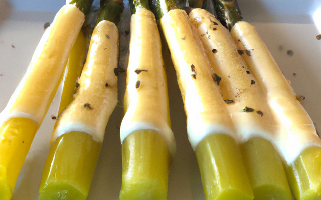 Asperges à l'aigrelette
