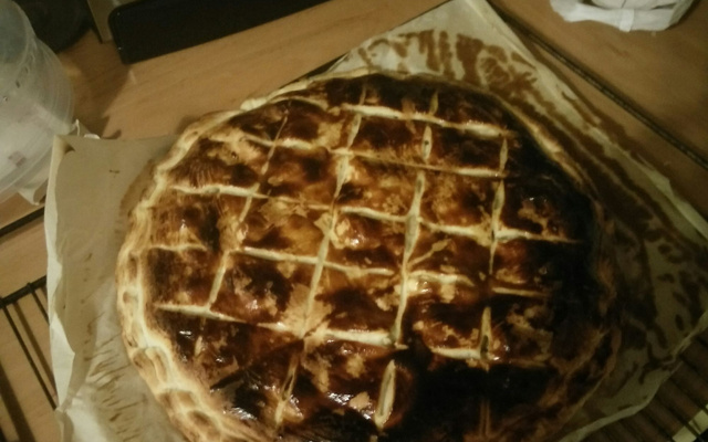 Galette des Rois au chocolat et à la poire