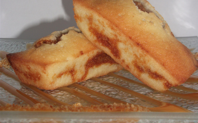 Financiers au praliné