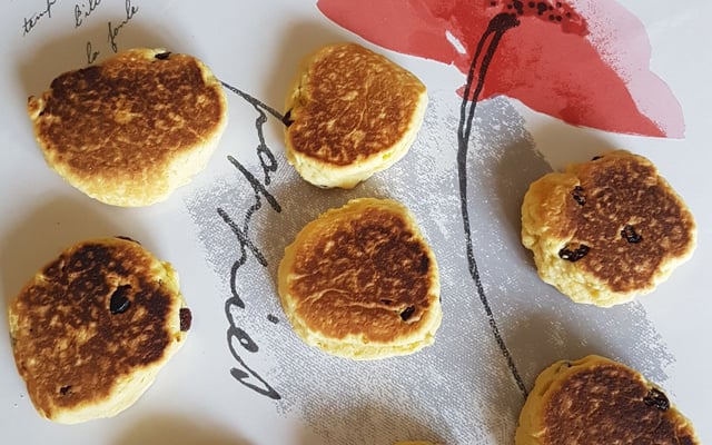 Welsh cakes sans lactose