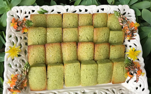 Financiers à la pistache délicieux