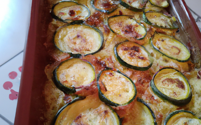 Gratin de courgettes très facile
