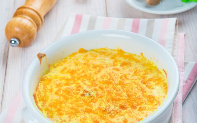 Gratin de potiron léger