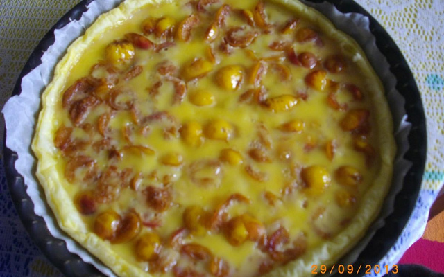 Tarte à la mirabelle économique