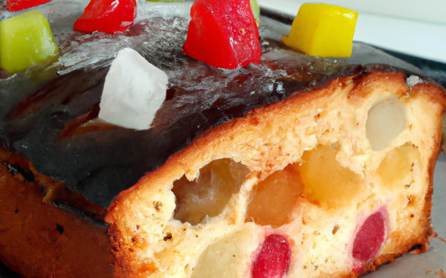 Cake aux fruits confits facile et rapide