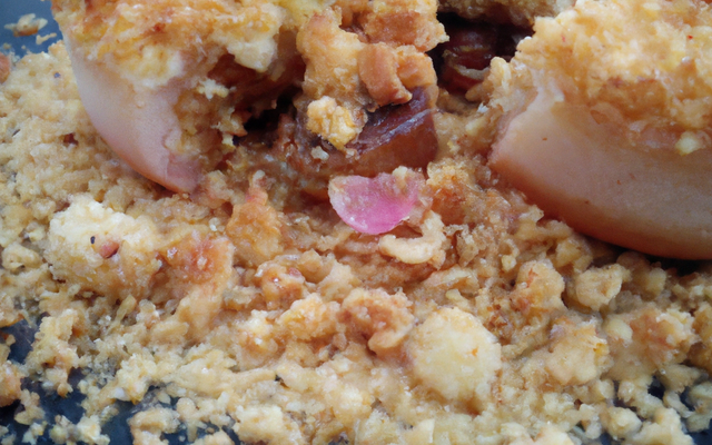 Crumble spéculoos de foie gras de canard poêlé