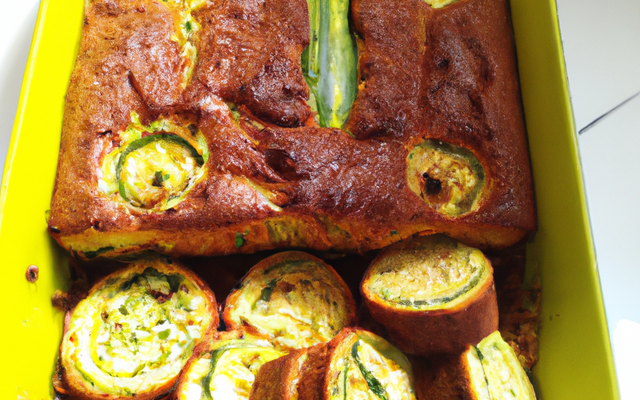 Cake aux courgettes en machine a pain