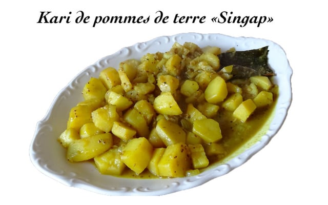 Kari de pomme de terre "Singap"