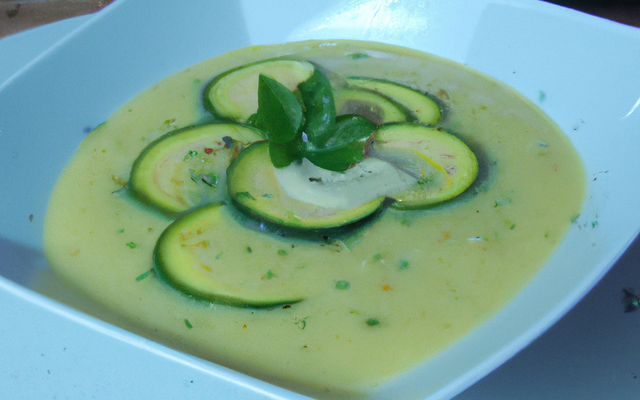 Velouté de courgettes facile et rapide