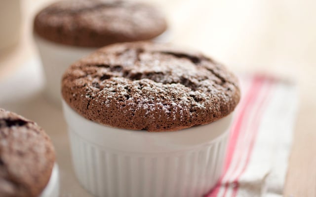 Petits fondants au chocolat individuels