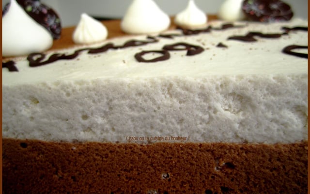 Bavarois chocolat et coco