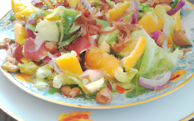 Salade croquante Printanière