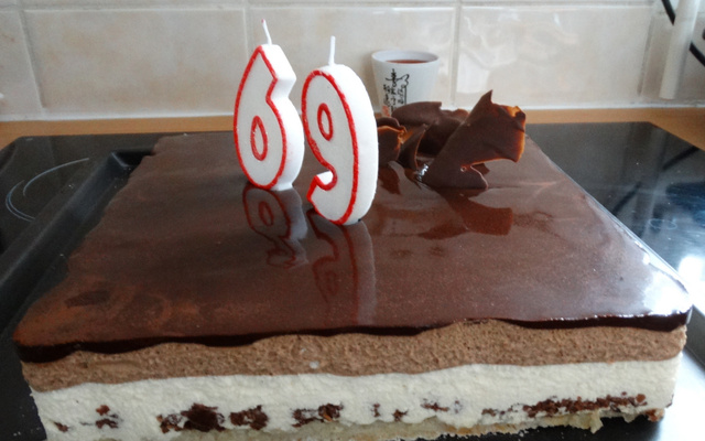 Trianon vanille chocolat - "Le gâteau Paulette"