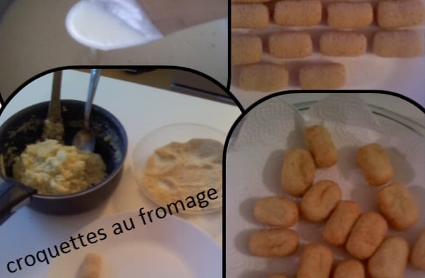 Croquettes au fromage