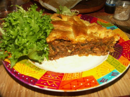 Tourte aux fanes de radis