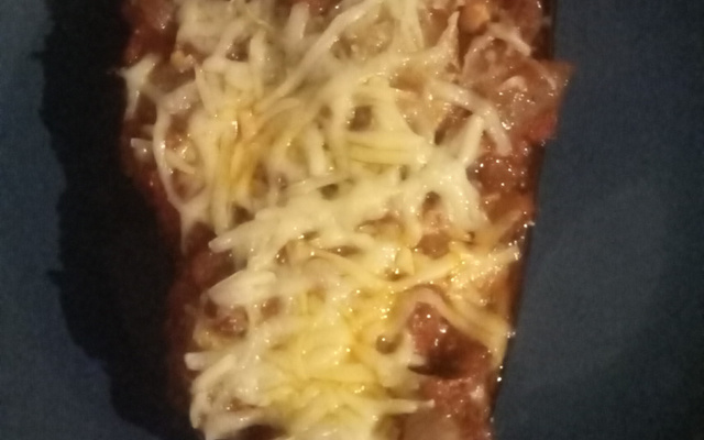 Aubergines farcies aux boulettes de bœuf à l'italienne