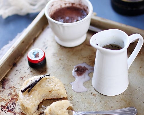 Crumpets au rhum Negrita et sirop de vanille