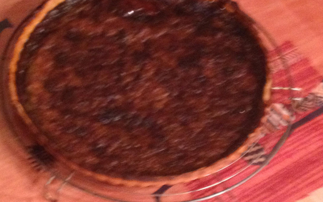 Tarte à la cassonade facile