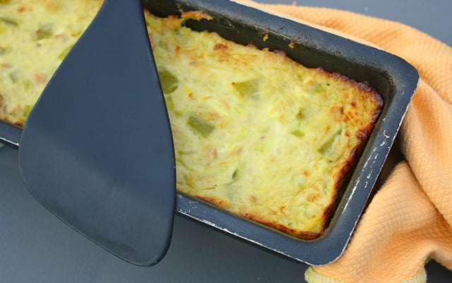 Flan de courgettes au basilic