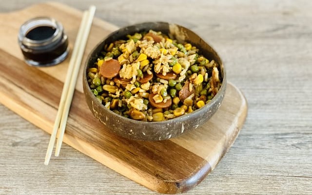 Riz cantonais rapide