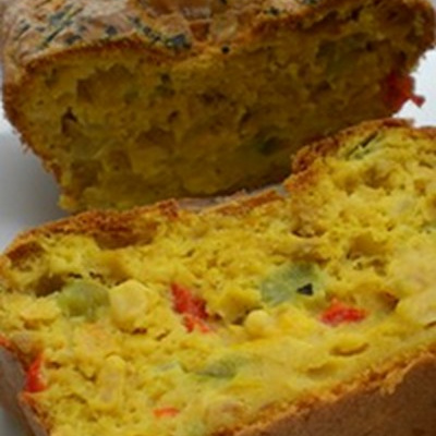 Thon safrané & trio de poivrons