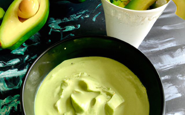 Crème d'avocat facile