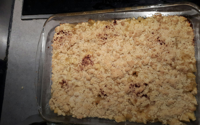 Crumble aux pommes