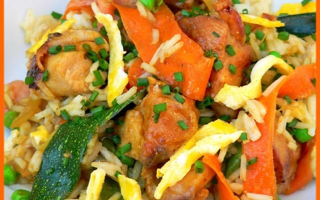 Nasi goreng de dinde