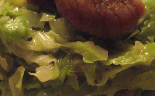 Embeurrée de Chou à la Corse