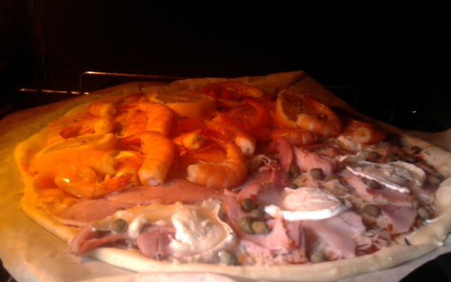 Pizza maison à personnaliser