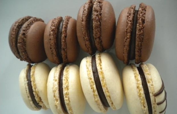 Macarons aux chocolats