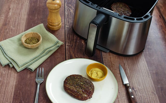 Steak haché au Air Fryer