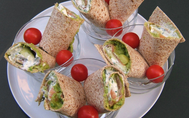 Wrap norvégien maison