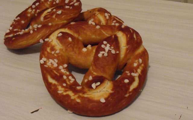Bretzel à la fleur de sel