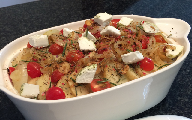 Gratin de courgettes