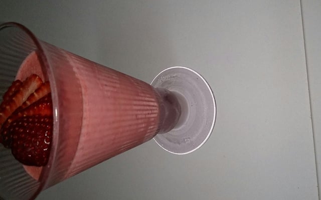 Mousse à la fraise économique